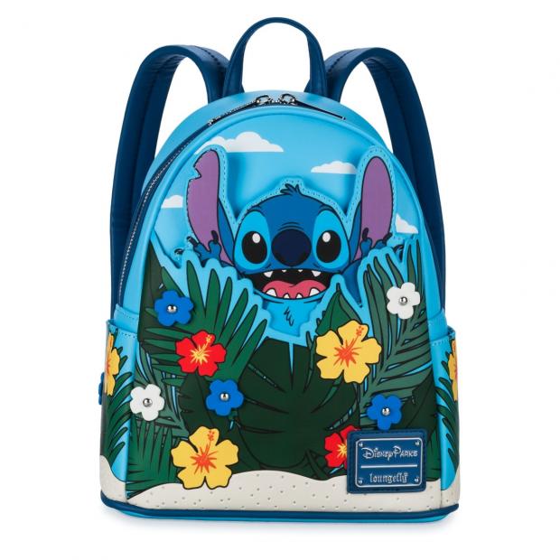 Glasgow Times: Loungefly Stitch with Flowers Mini Backpack, Lilo & Stitch (ShopDisney)