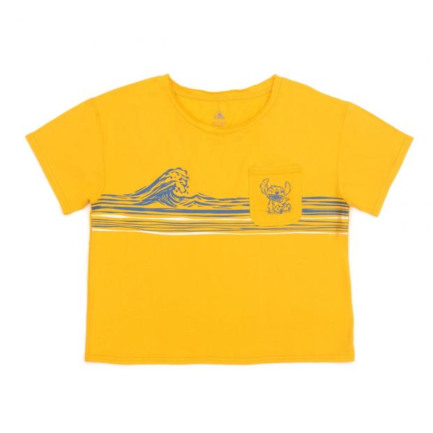 Glasgow Times: Disney Store Stitch Ladies' Yellow T-Shirt (ShopDisney)
