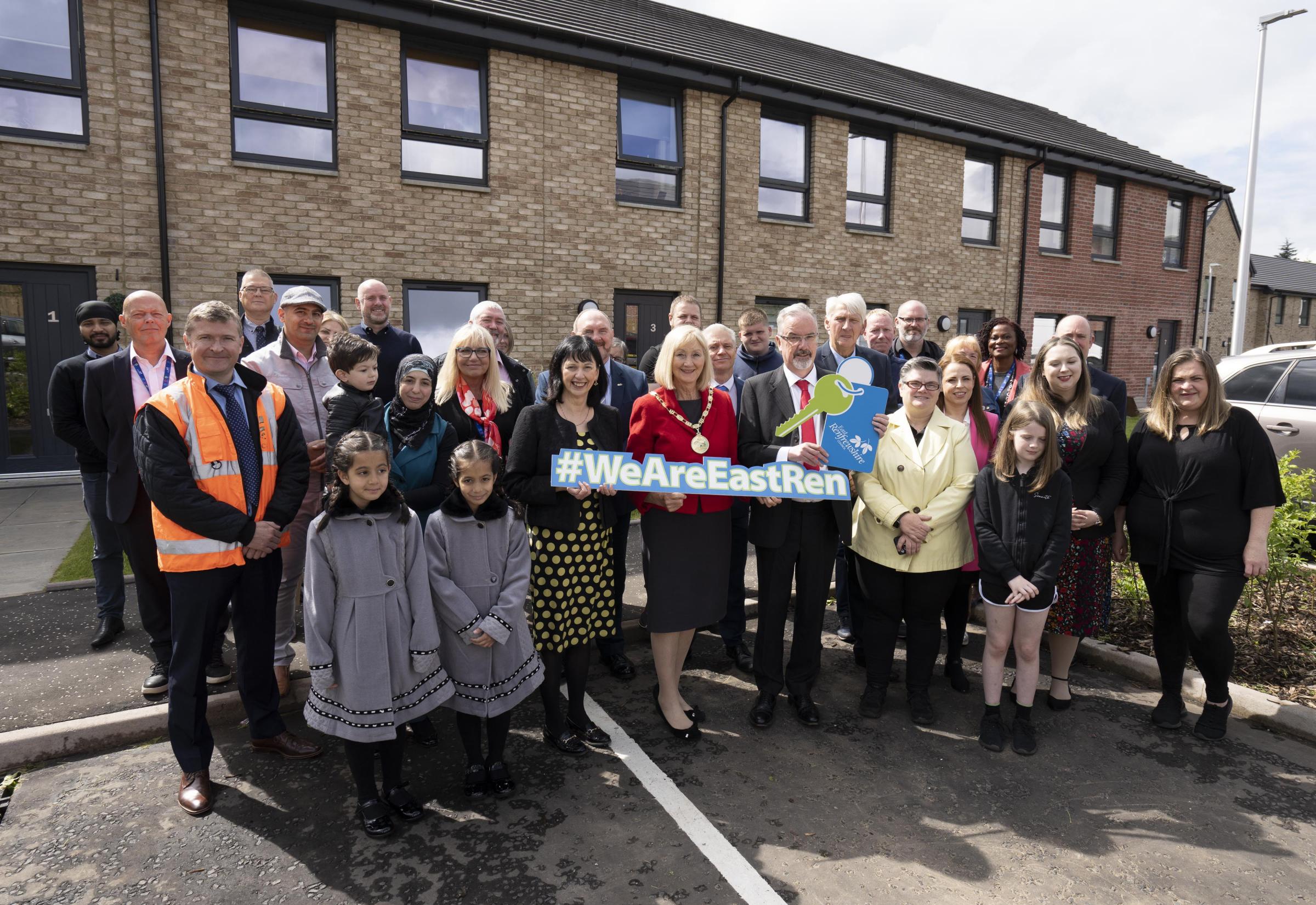 More than 200 tenants to move into 'high-quality new builds' in Barrhead