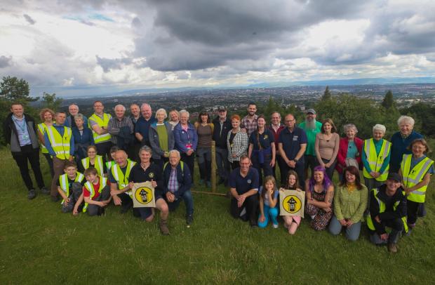 Glasgow Times: McNeish joined volunteers, Glasgow Ramblers and Glasgow City Council representatives to launch the trail.
