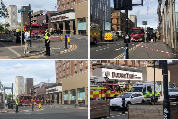 Live updates as Glasgow hotel is evacuated while 999 crews deal with incident