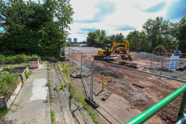 Glasgow Times: They are building three tarmac courts and four mini-courts