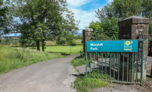Glasgow Times: The tennis courts are in Maryhill Park
