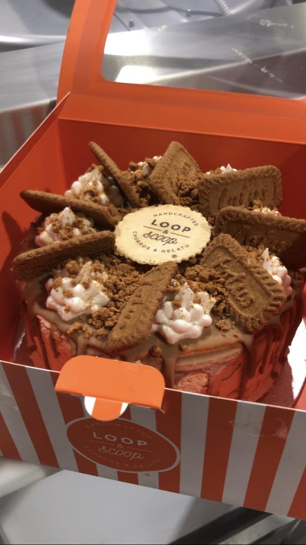 Glasgow Times: Besides gelato and churros, Loop and Scoops also introduced ice cream cakes last year. 