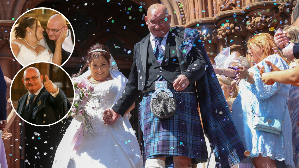 Terminally ill man from Pollok marries his sweetheart - Vimarsana News