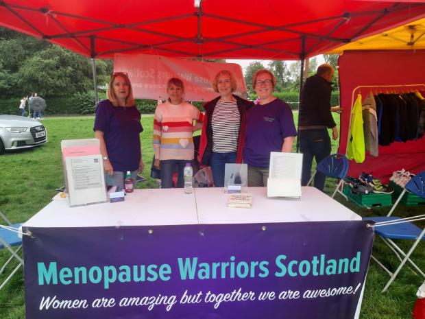 Glasgow Times: Menopause Warriors Scotland