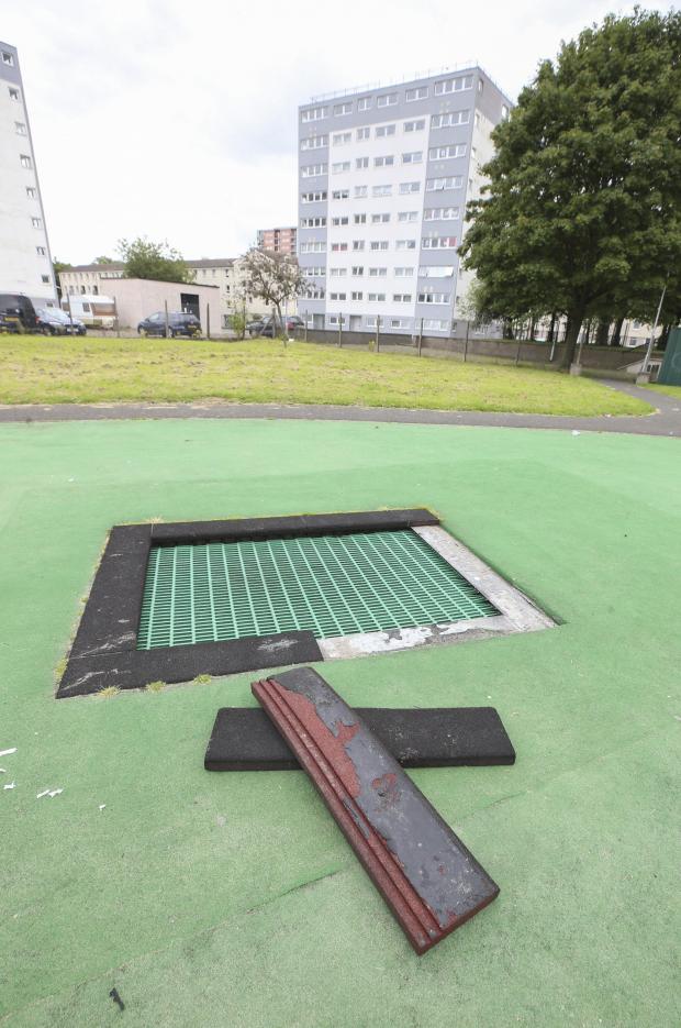 Glasgow Times: Wyndford playpark