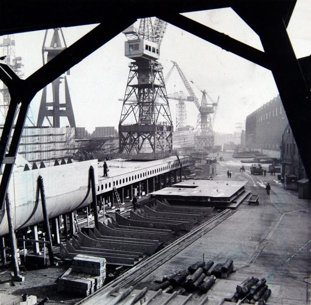 Glasgow Times: Fairfields Shipyard