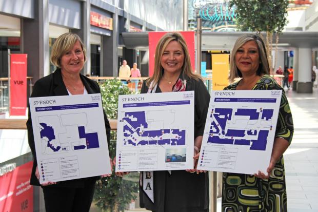 Updated sensory maps launched at St Enoch Centre