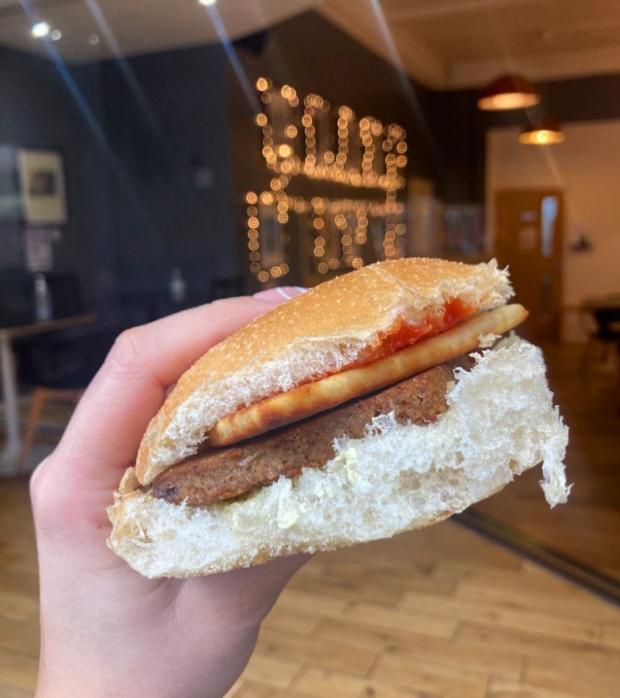 Glasgow Times: Pictured: Vegan square sausage Via Rose and Grants on Facebook