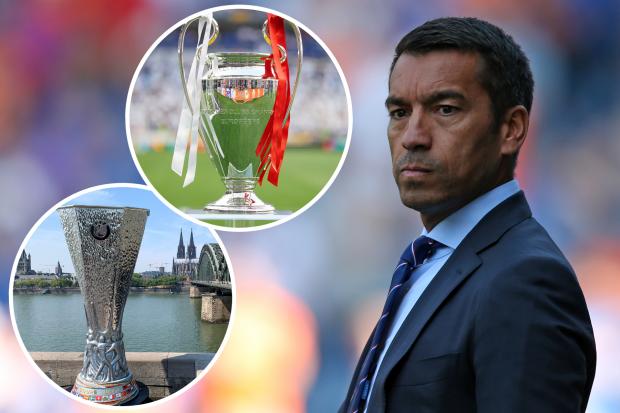 What's the financial difference between Champions League and Europa League football for Rangers?