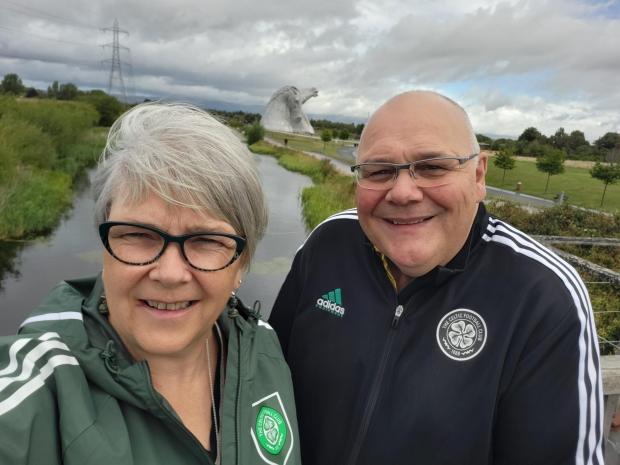 Glasgow Times: Yvonne and Steven Pert