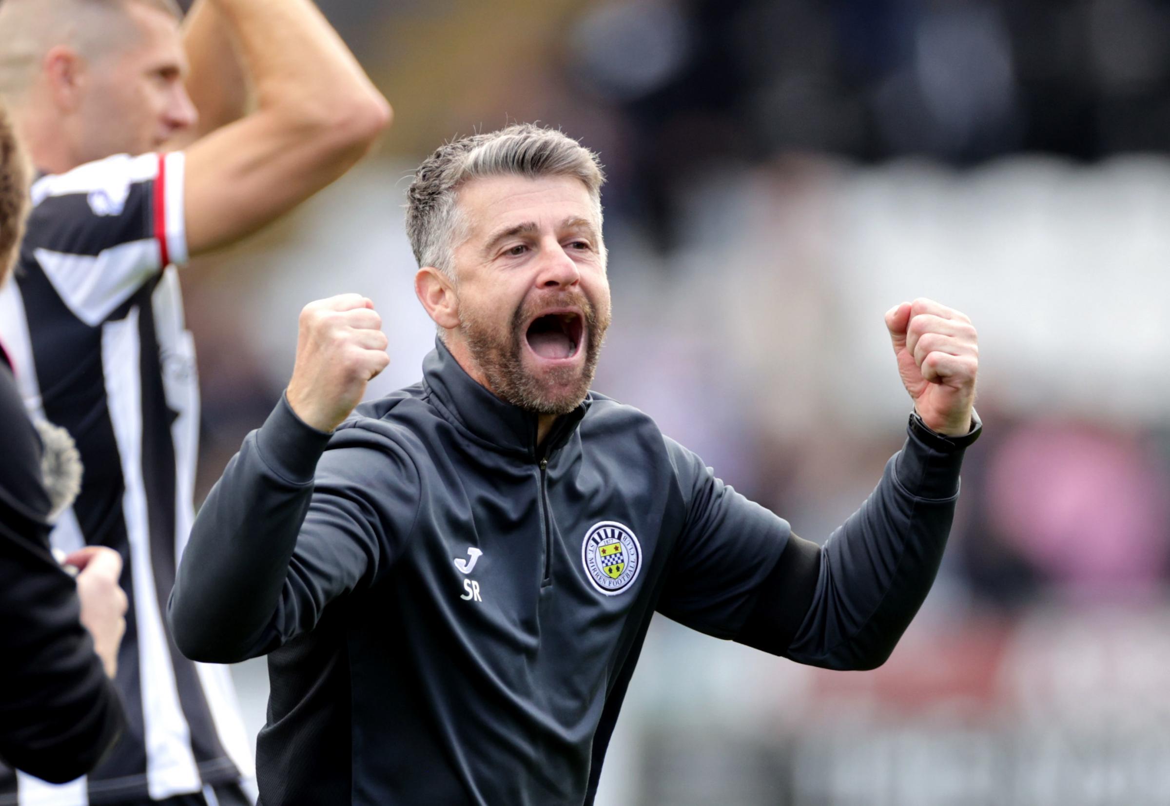 St Mirren players ‘wanted to die for one another’ says proud manager Stephen Robinson after beating Celtic