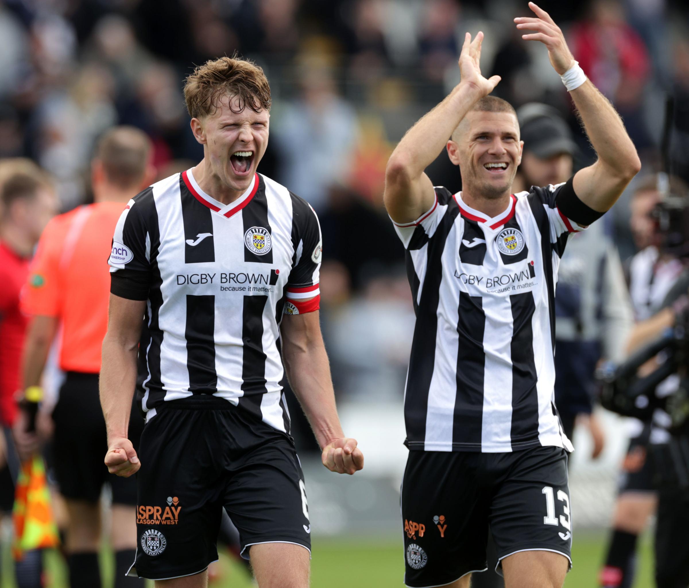 St Mirren could tell early on against Celtic they were in line for a ‘special day’, says Mark O’Hara
