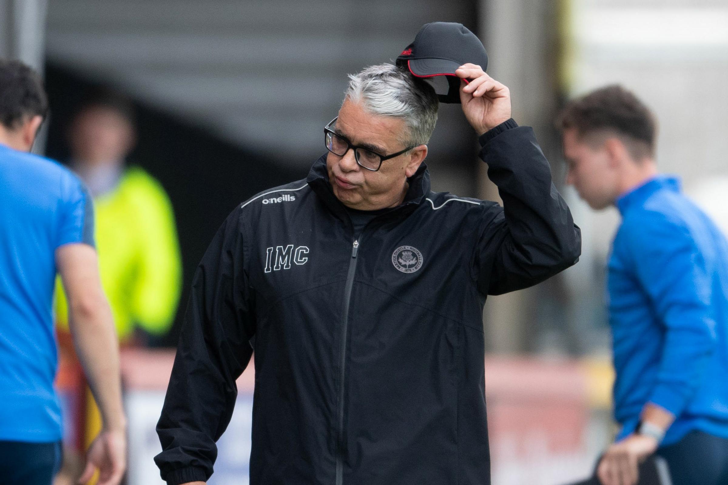 Raith Rovers 3 Partick Thistle 0: Ian McCall insists his team are 'not doing the dirty work' well enough