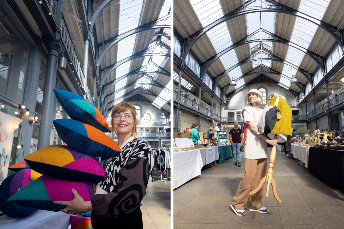 Winter market with 90 stalls returns to Glasgow's Briggait - Vimarsana News