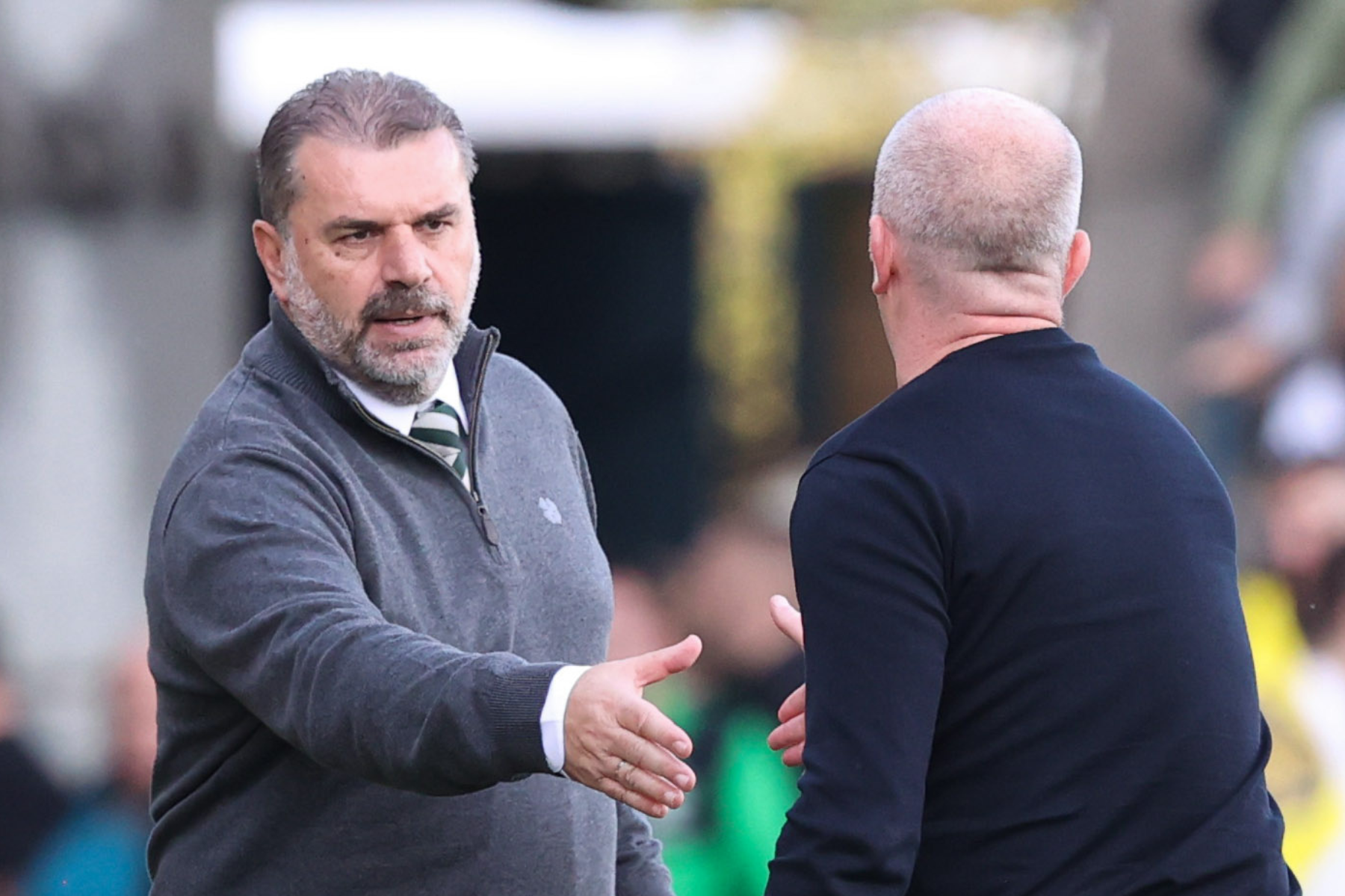 Celtic's Ange Postecoglou in 'puts himself down' SPFL rival pep talk