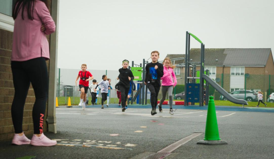 Glasgow primary students ‘travel’ around the world in daily exercise challenge