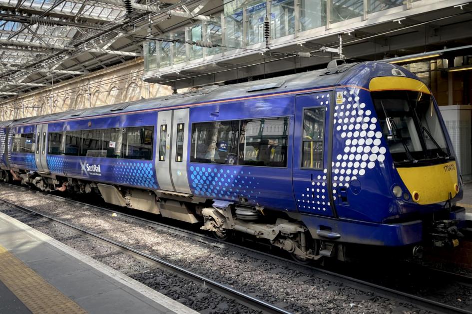 Busy Glasgow train services left delayed after 'disturbance'
