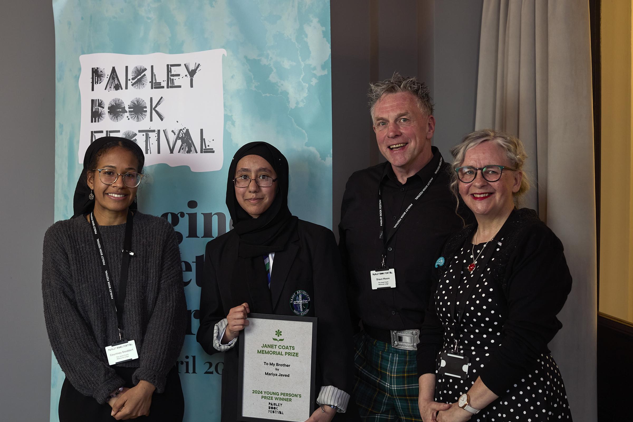 Paisley Book Festival announces winners of prestigious literary prize - Vimarsana News