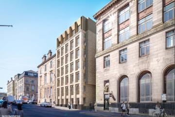 'Luxury' flats planned for vacant Glasgow city centre land
