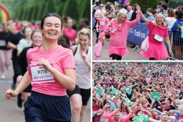23 amazing pictures as 6k people run Glasgow Race for Life