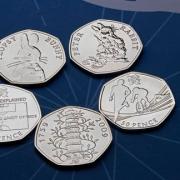 The Royal Mint reveals its 10 rarest 50p coins - see how much they are worth. (PA)