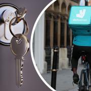 Deliveroo and JustEat can add up to £35,000 to the value of your home. (PA/Canva)