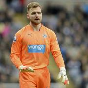 Jak Alnwick in action for Newcastle United