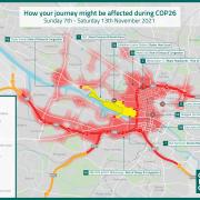 As the international climate conference COP26 enters its second week further traffic disruption continues