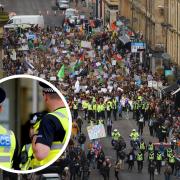 Around 70 arrests made since the start of COP26 protests in Glasgow, police confirm