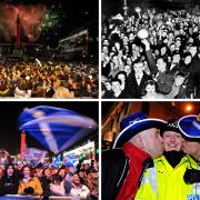 In pictures: Remembering Glasgow's Hogmanay party in George Square