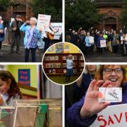 'We don't sit back and let politicians decide': Locals celebrate reopening of Whiteinch Library