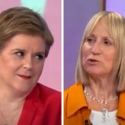 Nicola Sturgeon and Carol McGiffin disagreed over whether indyref2 will take place
