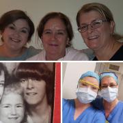 Three sisters celebrate one century of experience working in the NHS - and still going strong
