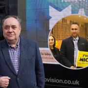 Alex Salmond's Alba Party has seen Kamran Butt, their most successful local election candidate, defect to the SNP. Photos: PA (left) and @SNPSAFI on Twitter