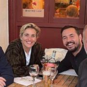 Martin Compston delights fans by sharing photo with Line of Duty cast