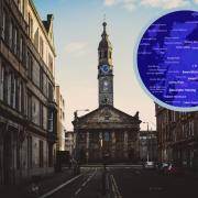 (Background) Glasgow (Canva) (Circle) Notable people interactive map (Mapbox/ Topi Tjukanov)