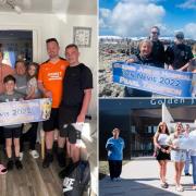 Inspirational family tackles peak to raise money for hospital following mother's care