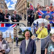 Well-wishers in Glasgow share their condolences for Princess Anne