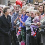 Princess Anne meets Glasgow charities at City Chambers to hear what the Queen meant to them