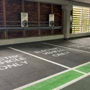 More electric charging points installed in car parks across the Huntingdonshire district.