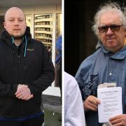 Nick Durie, left, is hoping to reignite the Scottish Tenants' Union, which was previously led by Iain Macinnes, right (All photographs by Colin Mearns)
