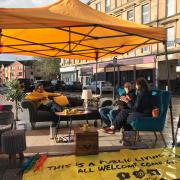 Pop-up public living room appears in Bridgeton to 'heal cost of connection crisis'