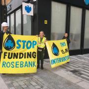 Arrests made at environment protest in Glasgow