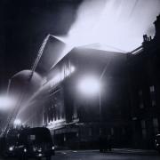 The fire in 1962 devastated the St Andrew's Halls