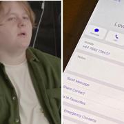 Woman 'raging' after calling Lewis Capaldi after he 'revealed' his phone number