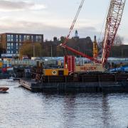 New bridge across River Clyde reaches important  construction milestone