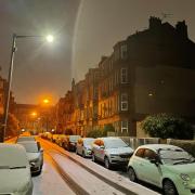 Snow in Glasgow on December 16 [PA]