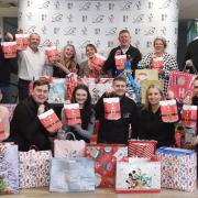 North Glasgow gift drive receives almost 200 Christmas donations from firm